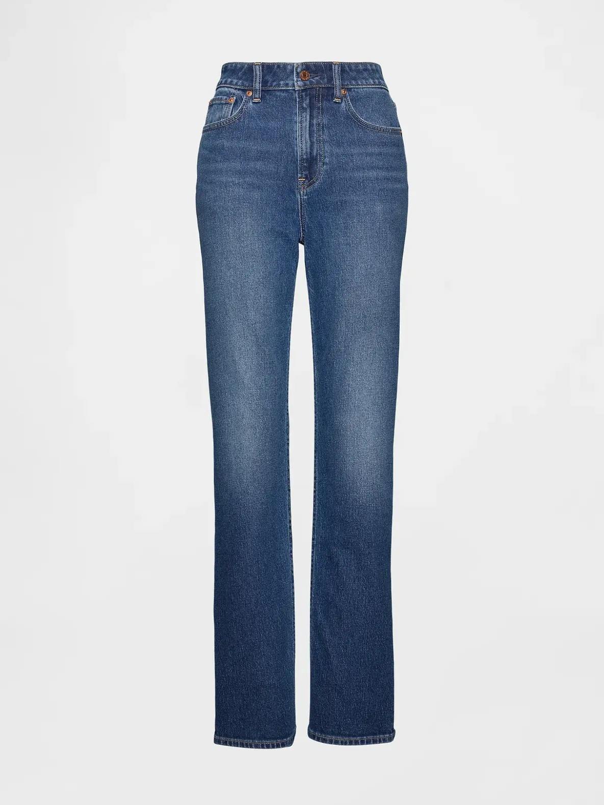 Curvy High Rise '90s Slim Straight Jeans
