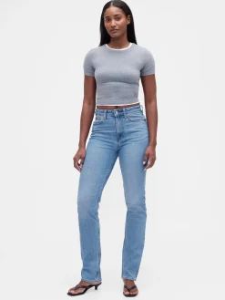 Curvy High Rise '90s Slim Straight Jeans