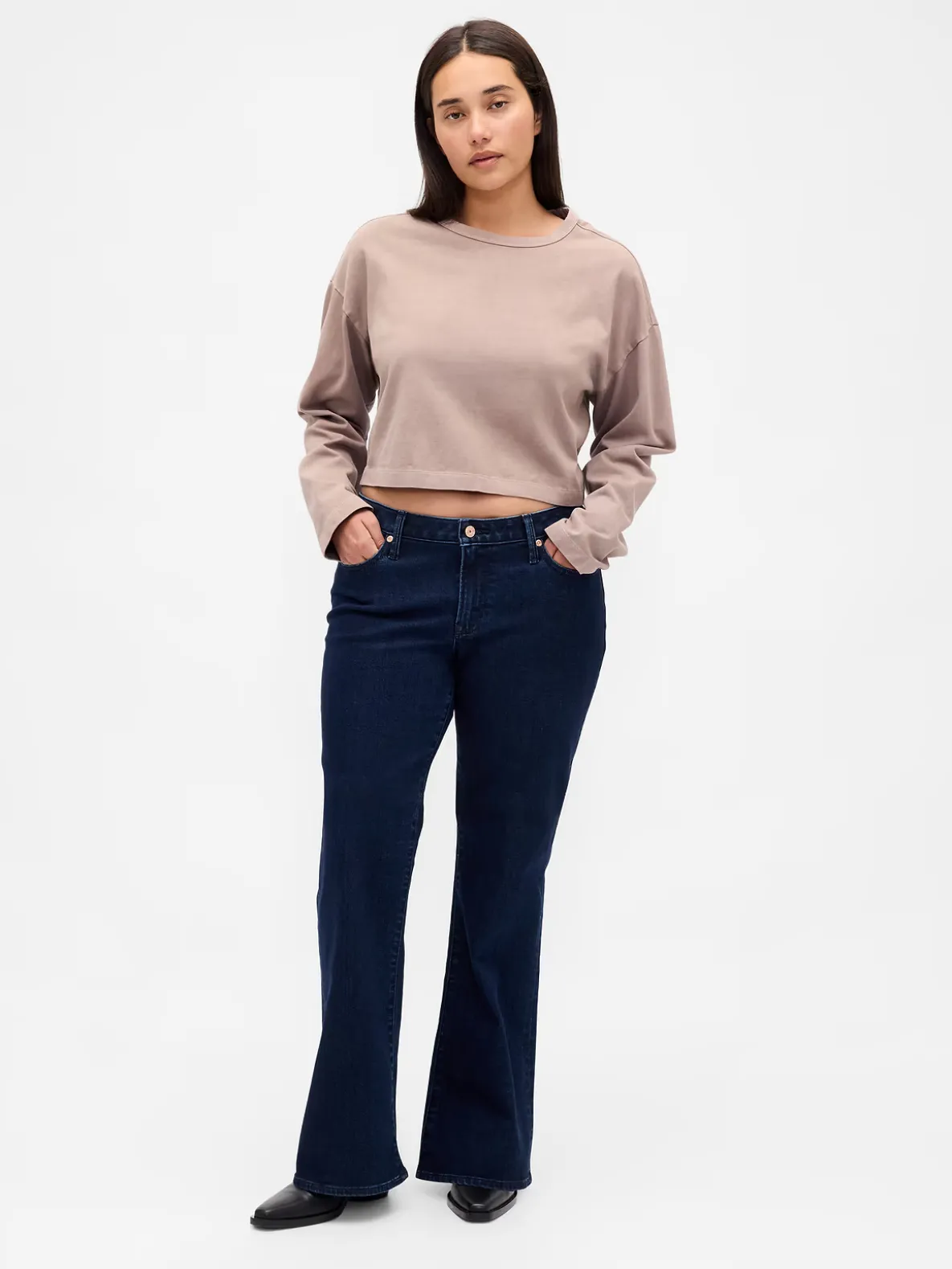 Curvy Low Rise Long & Lean Jeans