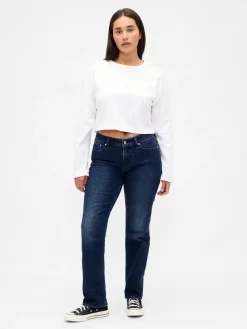 Curvy Low Rise '90s Slim Straight Jeans