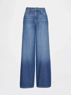 Curvy Mid Rise UltraSoft Baggy Jeans