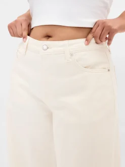 Curvy Mid Rise UltraSoft Baggy Jeans
