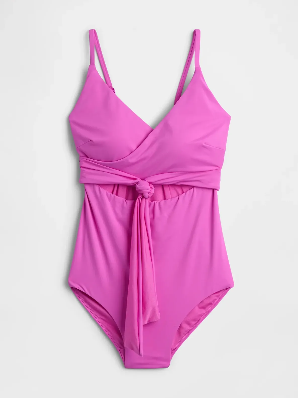 Cutout Wrap One-Piece Swimsuit