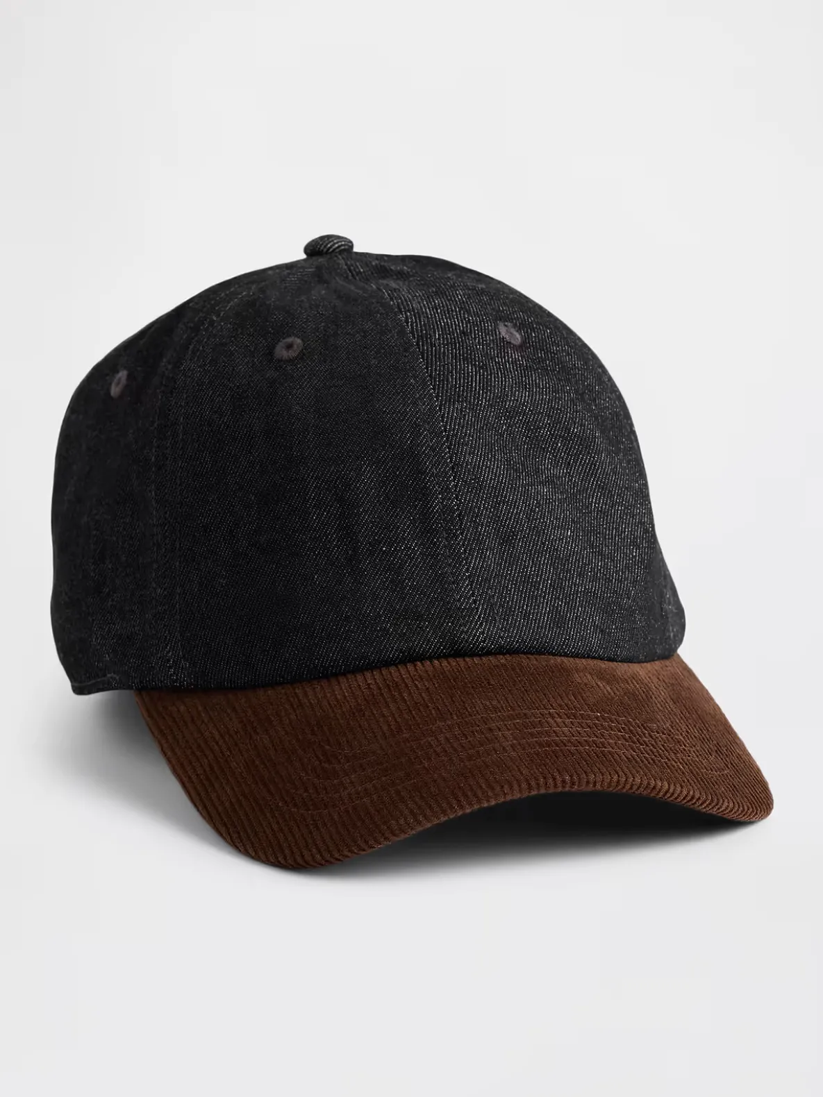 Denim & Corduroy Baseball Hat