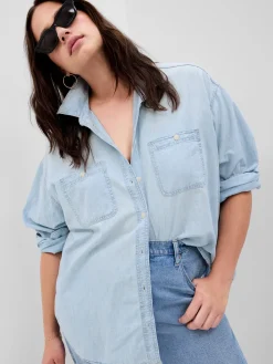 Denim Big Shirt