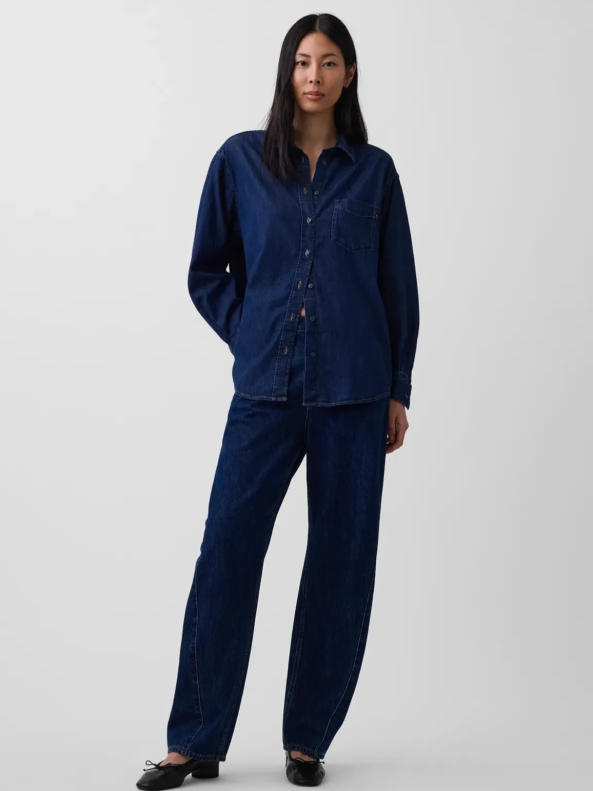 Denim Big Shirt