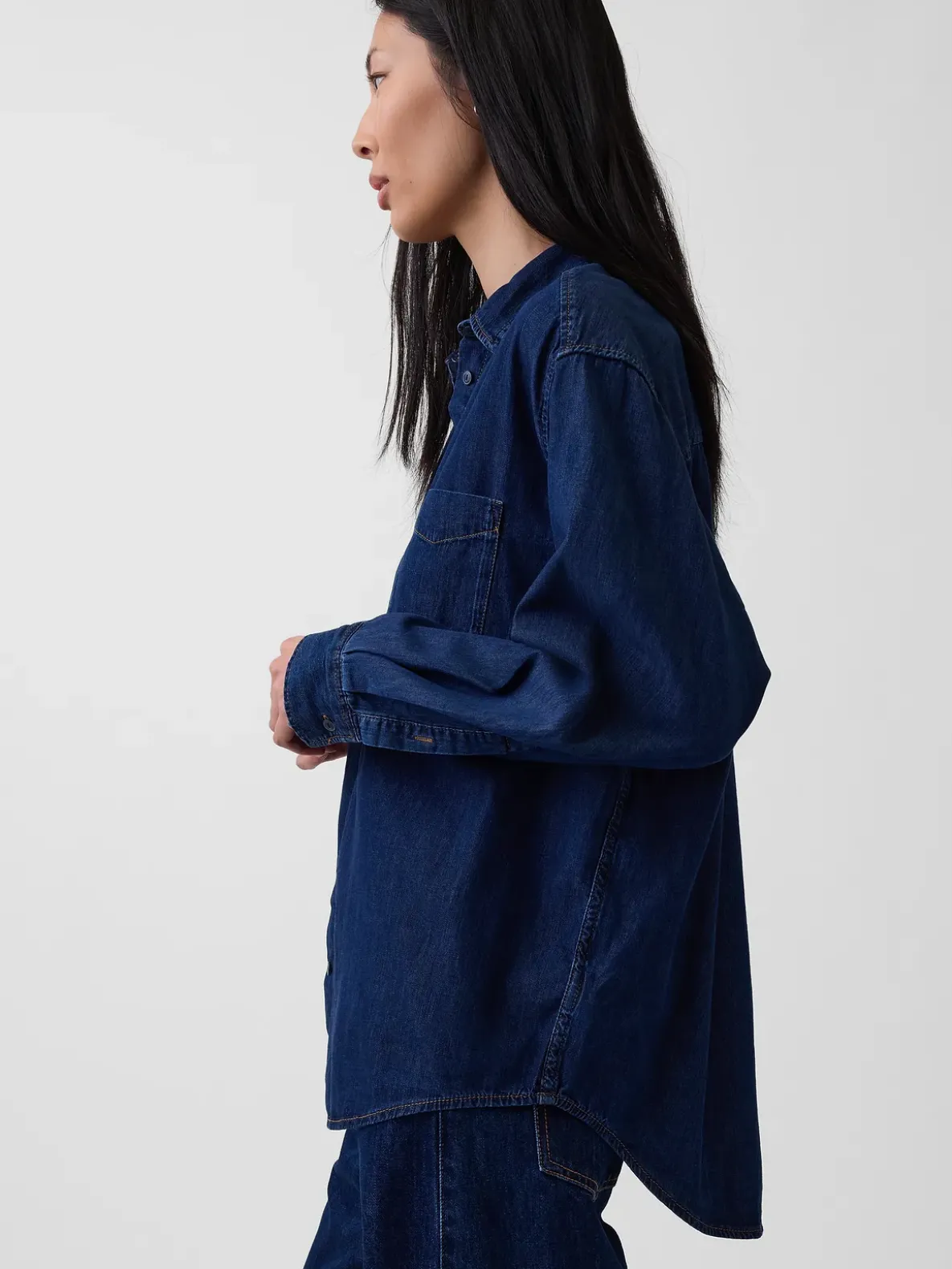 Denim Big Shirt