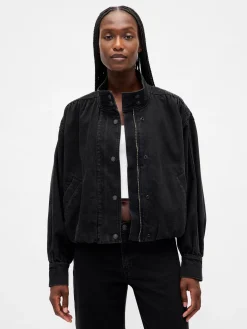Denim Bubble Jacket