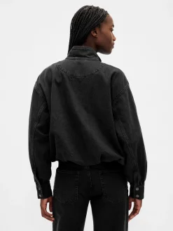 Denim Bubble Jacket