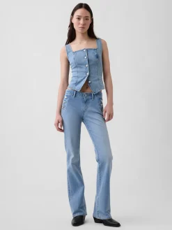 Denim Corset Top