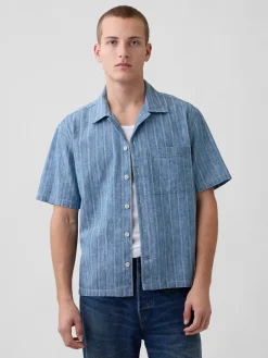 Denim Dobby Resort Shirt