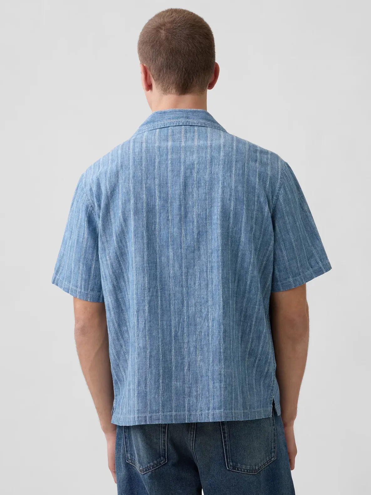 Denim Dobby Resort Shirt