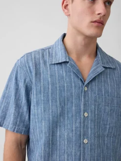 Denim Dobby Resort Shirt