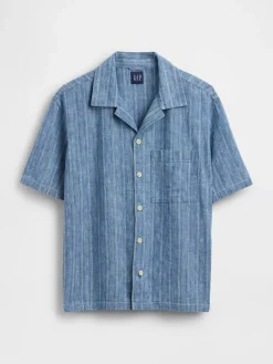 Denim Dobby Resort Shirt