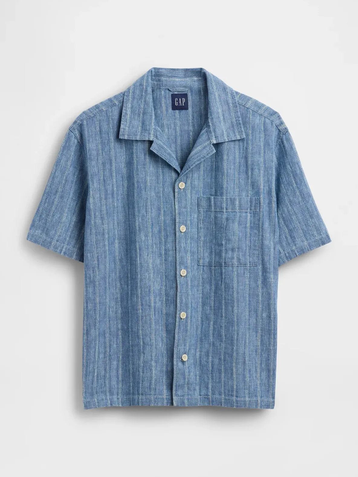 Denim Dobby Resort Shirt