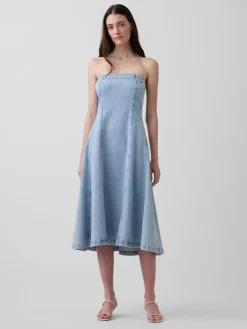 Denim Midi Dress