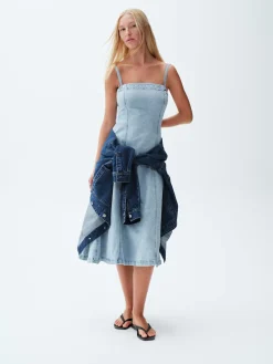 Denim Midi Dress