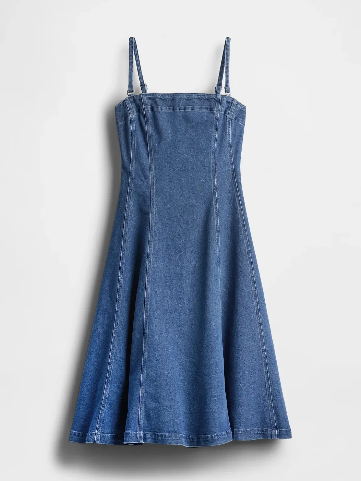 Denim Midi Dress