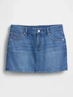 Denim Mini Skirt