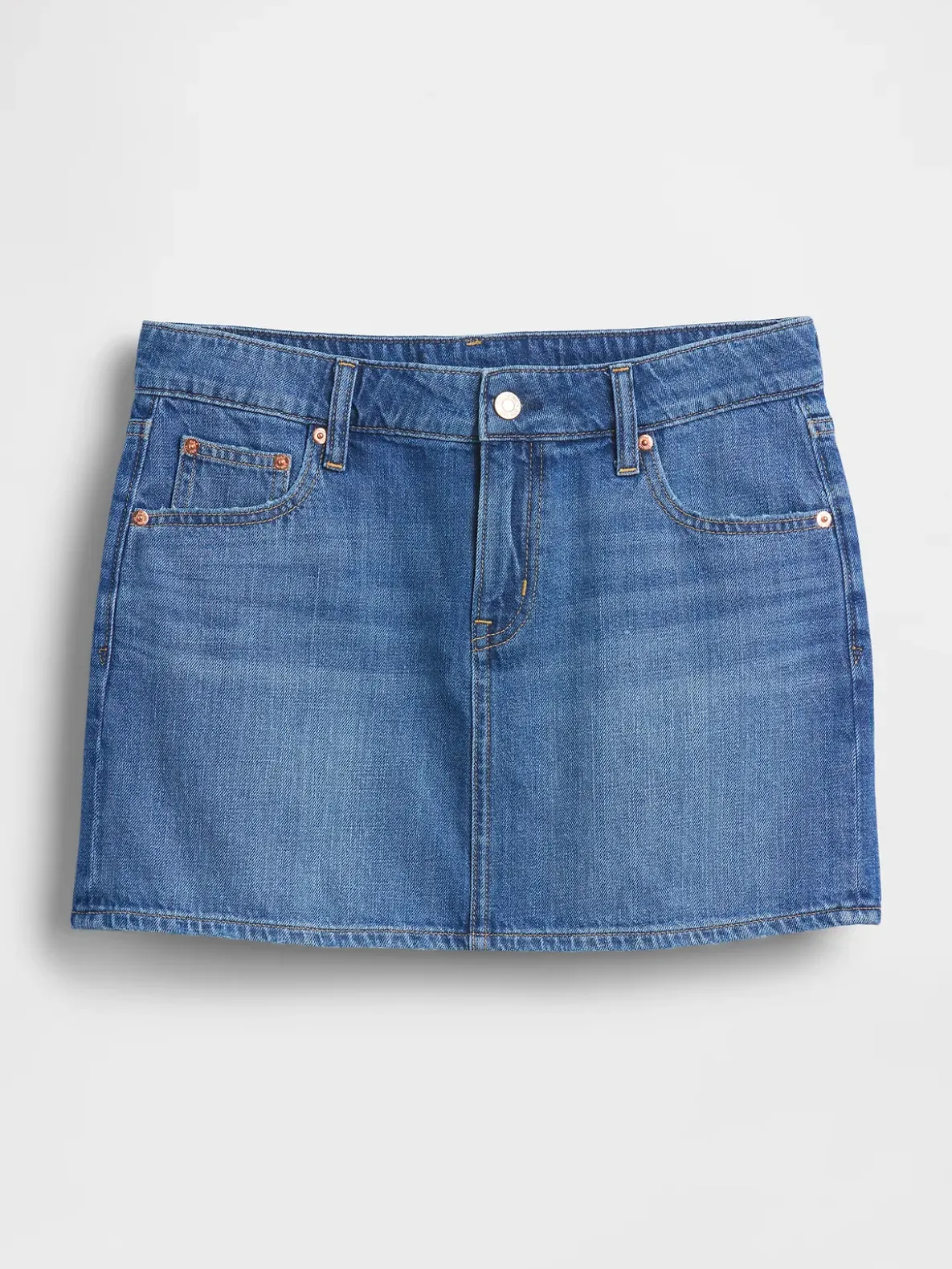 Denim Mini Skirt