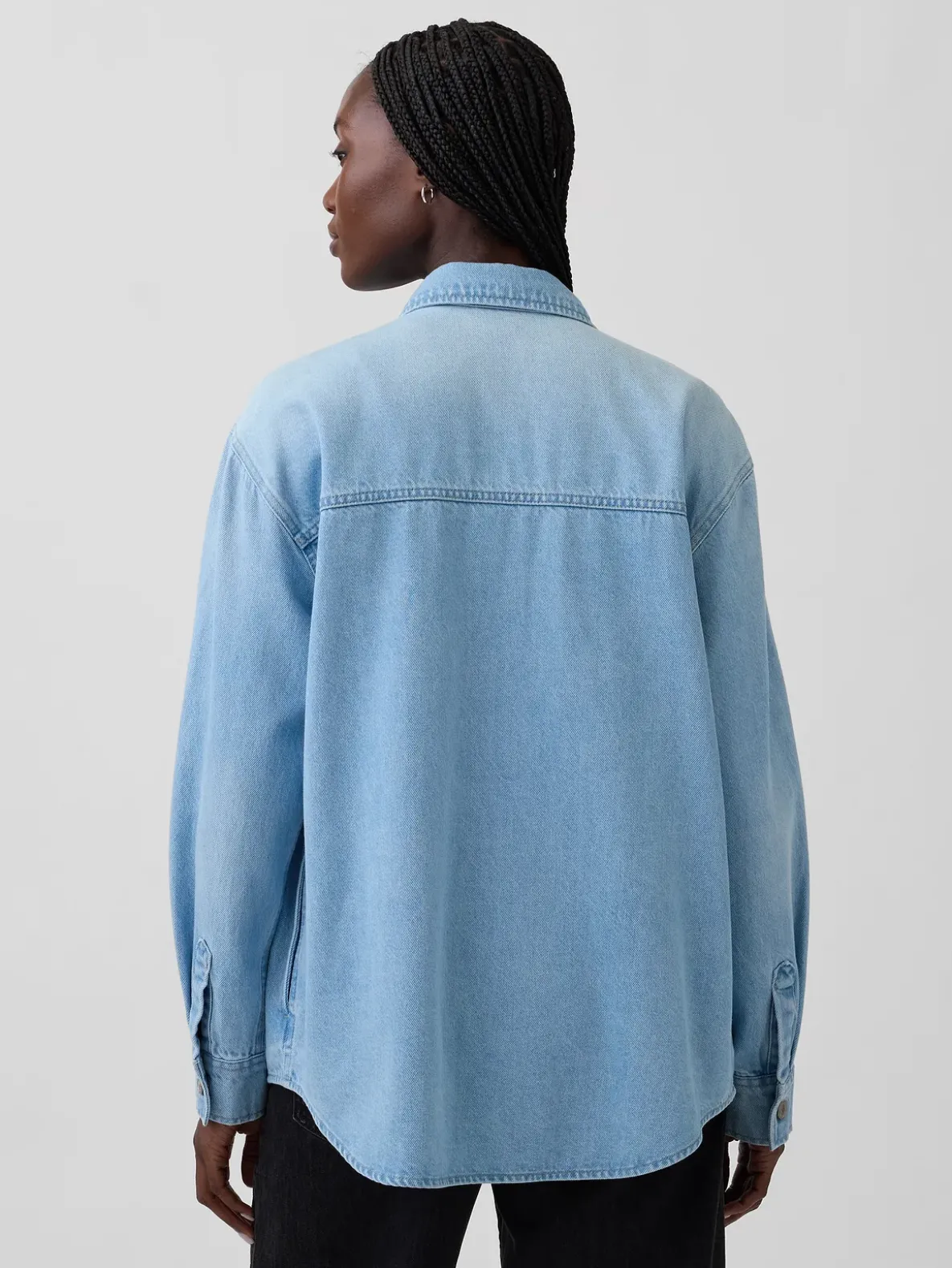 Denim Western Shirt Jacket