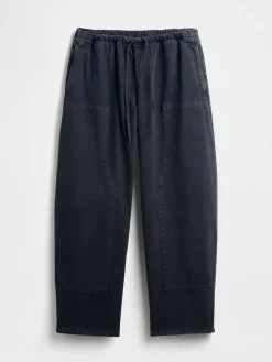 Easy Double-Knee Barrel Pants