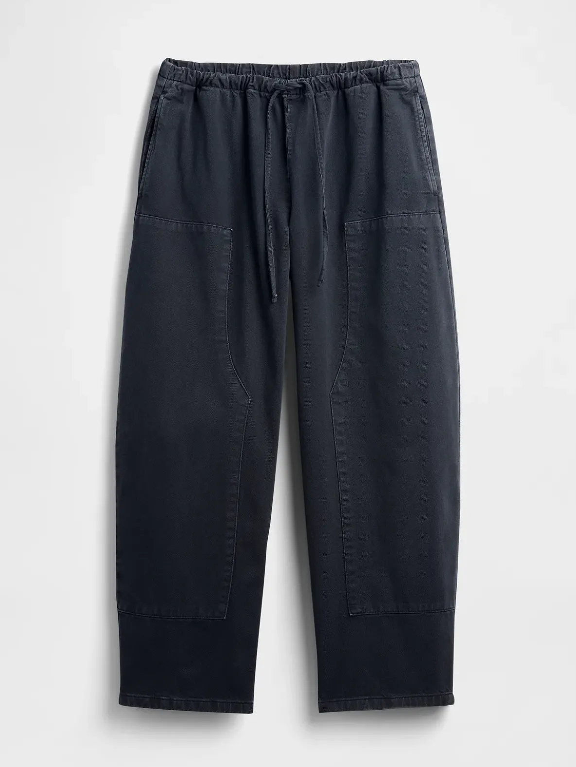 Easy Double-Knee Barrel Pants