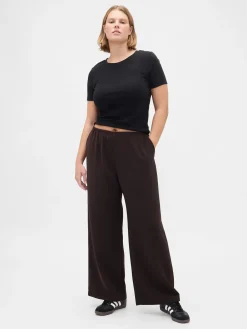 Easy Wide-Leg Pants
