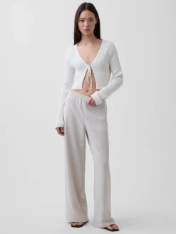 Easy Wide-Leg Pants