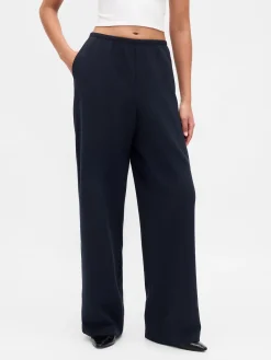 Easy Wide-Leg Pants