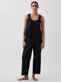 Embroidered PJ Pants