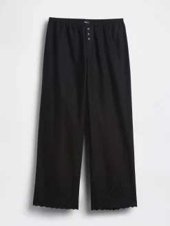 Embroidered PJ Pants
