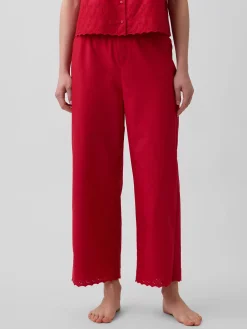 Embroidered PJ Pants