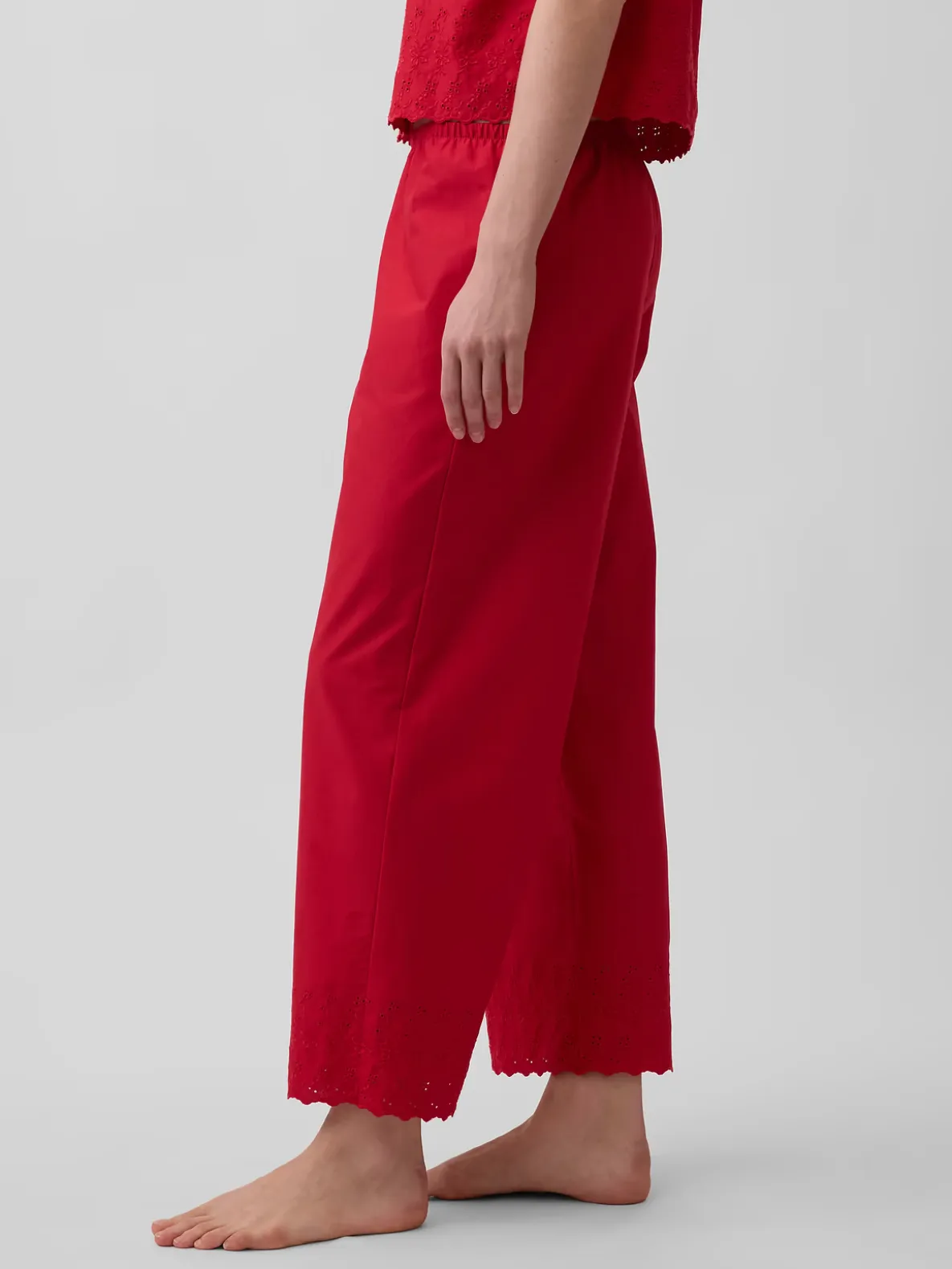 Embroidered PJ Pants