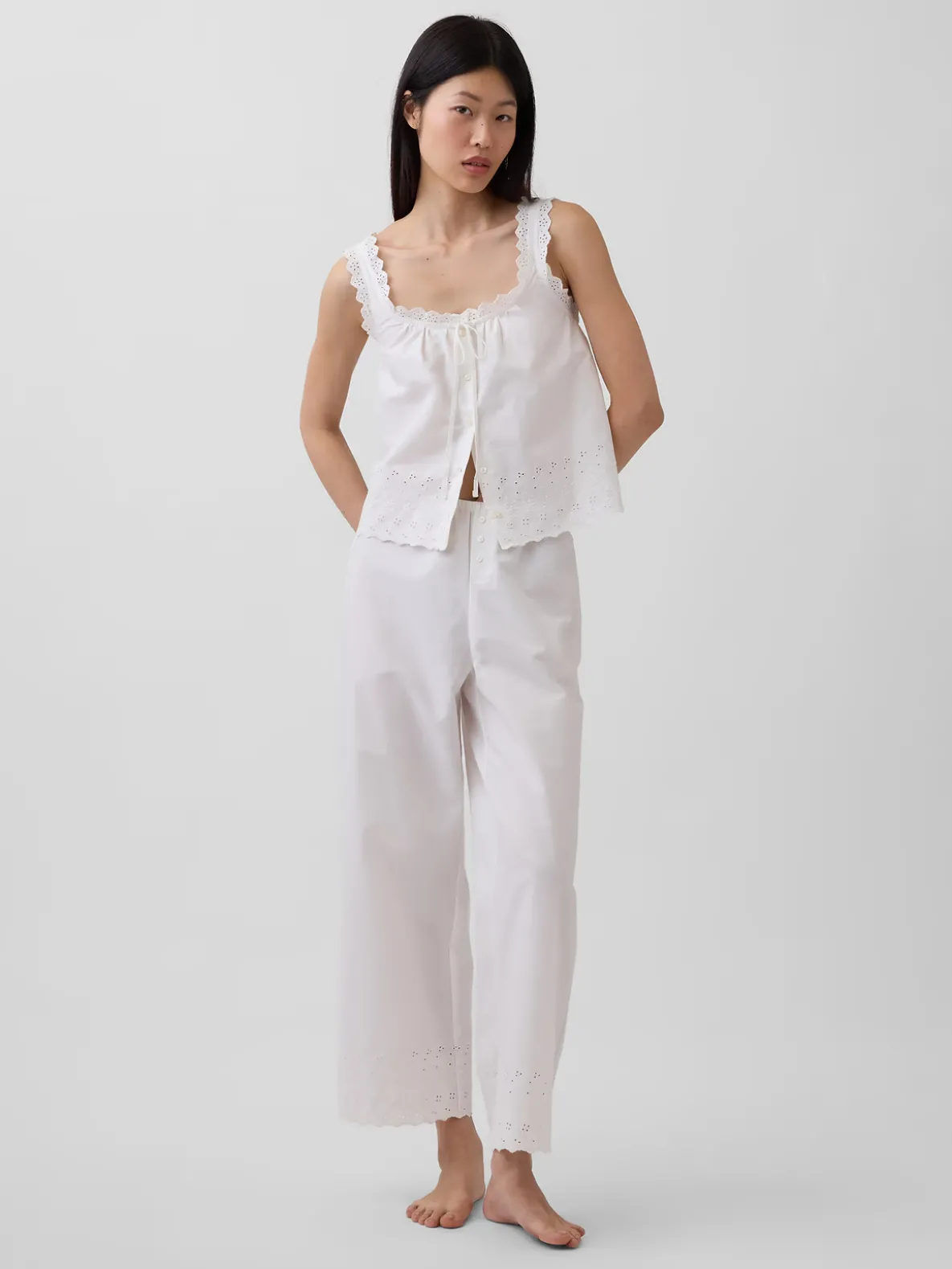 Embroidered PJ Pants