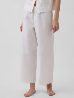 Embroidered PJ Pants