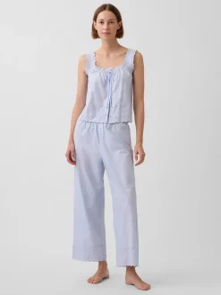 Embroidered PJ Pants