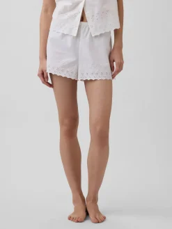 Embroidered PJ Shorts