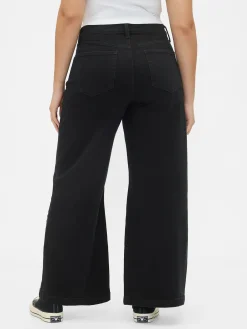Extra High Rise Stride Wide-Leg Jeans