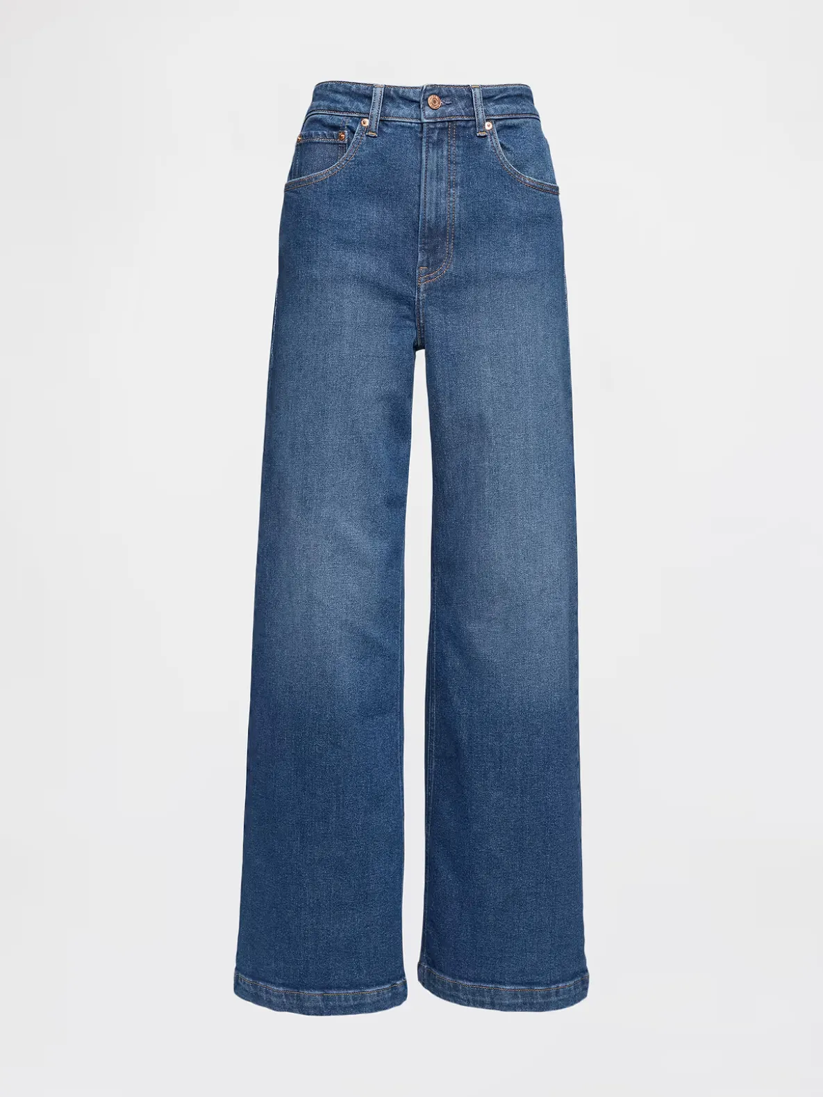 Extra High Rise Stride Wide-Leg Jeans