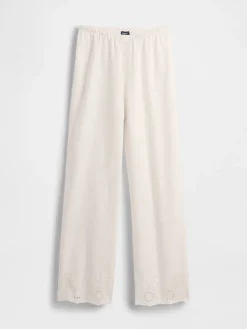 Eyelet Hem PJ Pants