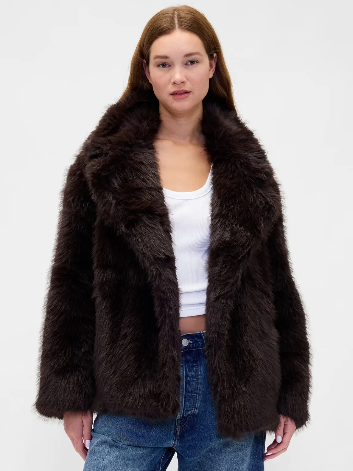 Faux Fur Coat