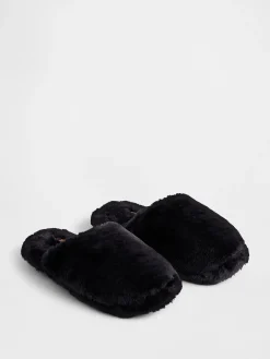 Faux Fur Slippers