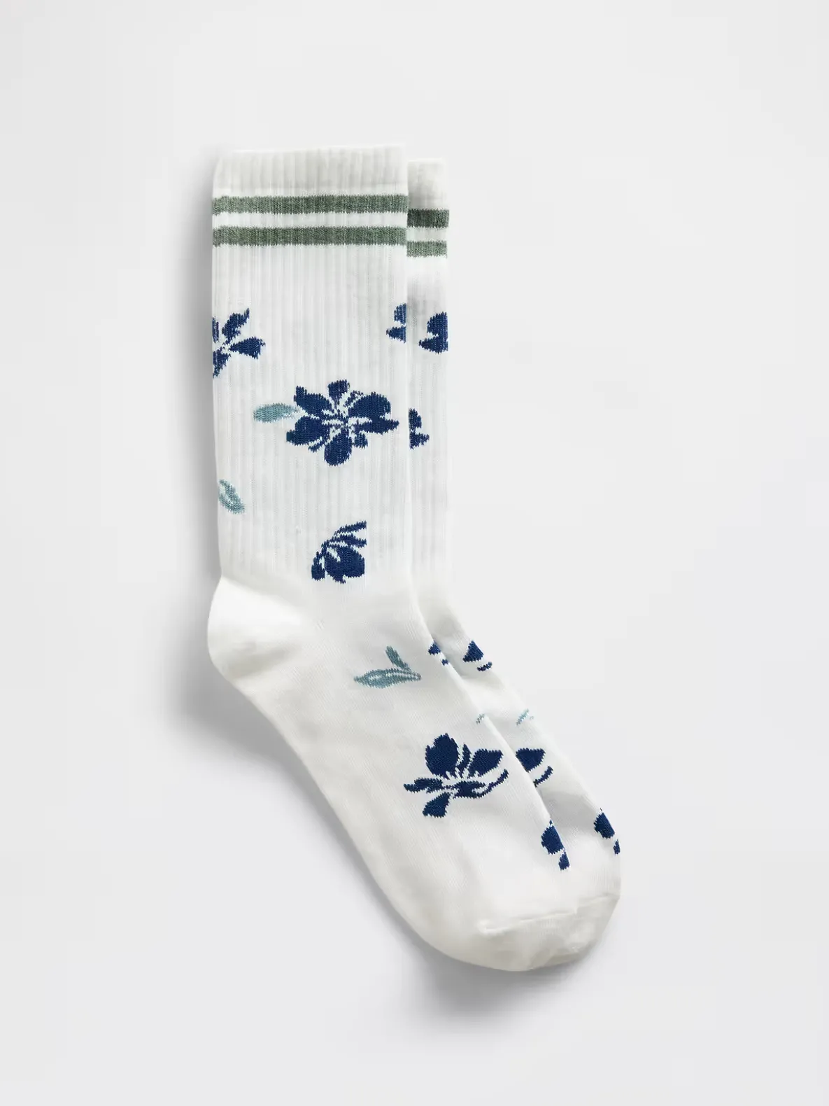 Floral Crew Socks