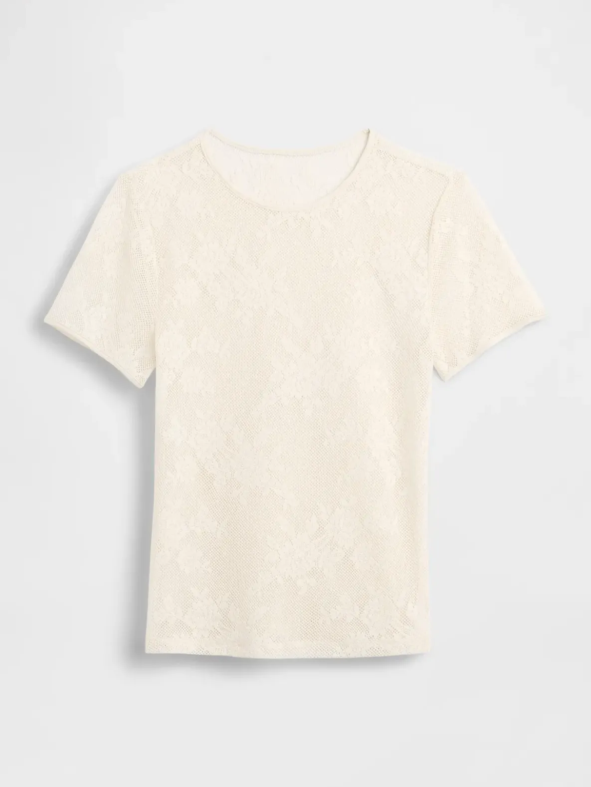 Floral Lace Mesh Top