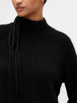 Fuzzy Oversized Turtleneck Sweater