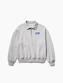 Gap × Awake NY Heavyweight Oversized Quarter-Zip Pullover