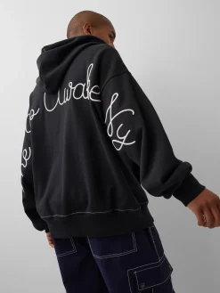 Gap × Awake NY Heavyweight Oversized Logo Zip Hoodie
