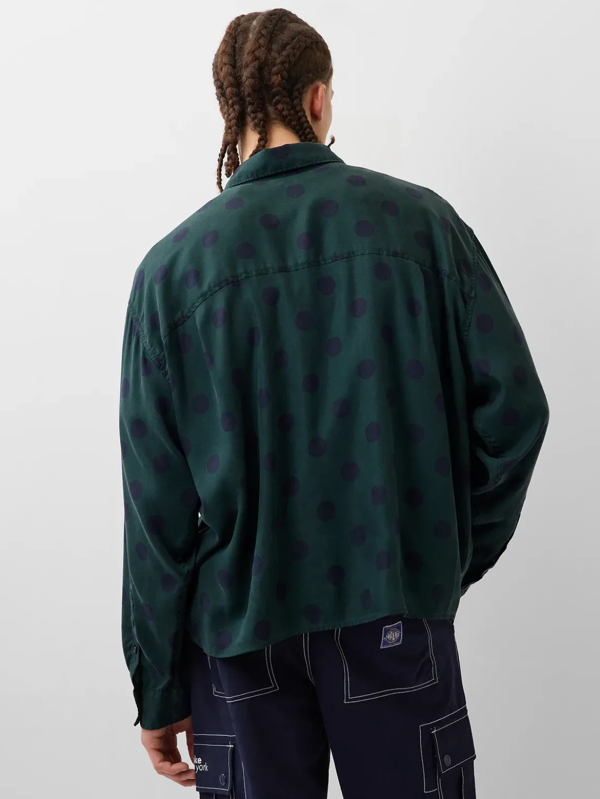 Gap × Awake NY Twill Dotted Big Shirt