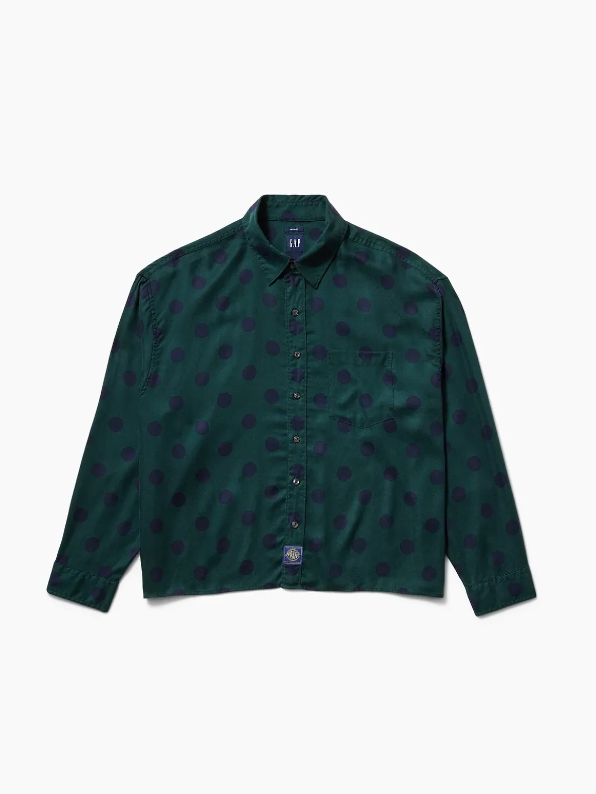 Gap × Awake NY Twill Dotted Big Shirt